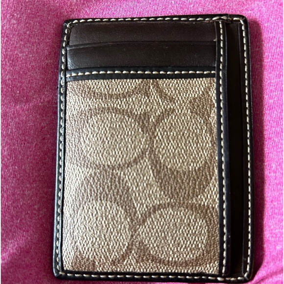 Coach card and money holder. Vintage. Never used - Picture 4 of 6
